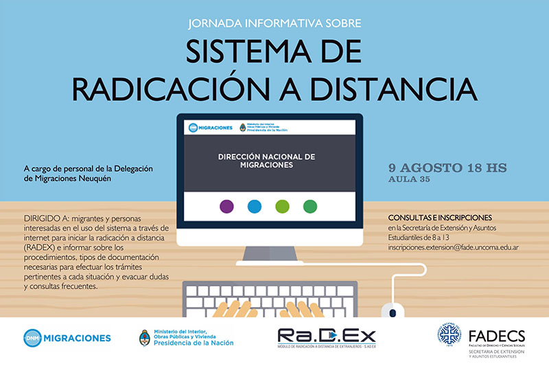 JORNADA INFORMATIVA SOBRE SISTEMA DE RADICACIÓN A DISTANCIA